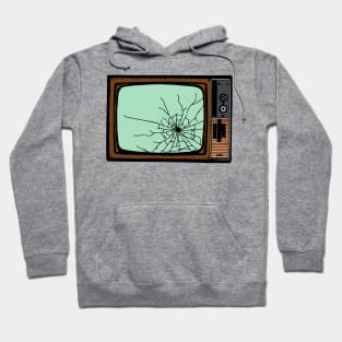 broken tv Hoodie